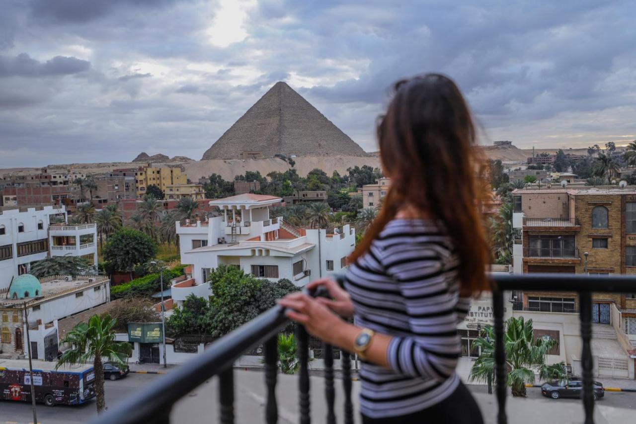 Tiba Pyramids Hotel Giza Eksteriør billede