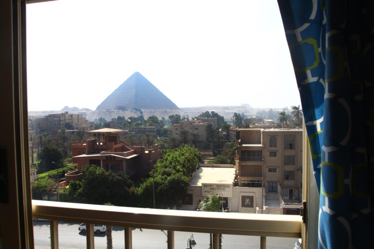 Tiba Pyramids Hotel Giza Eksteriør billede