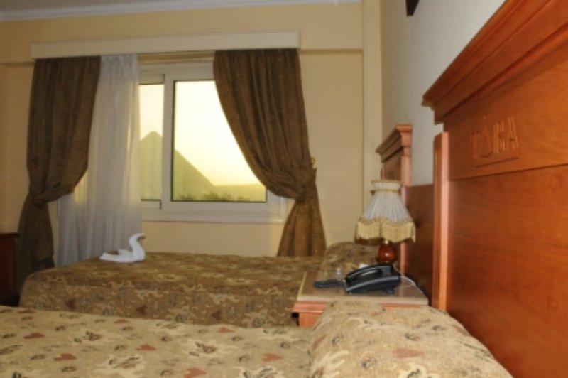 Tiba Pyramids Hotel Giza Eksteriør billede